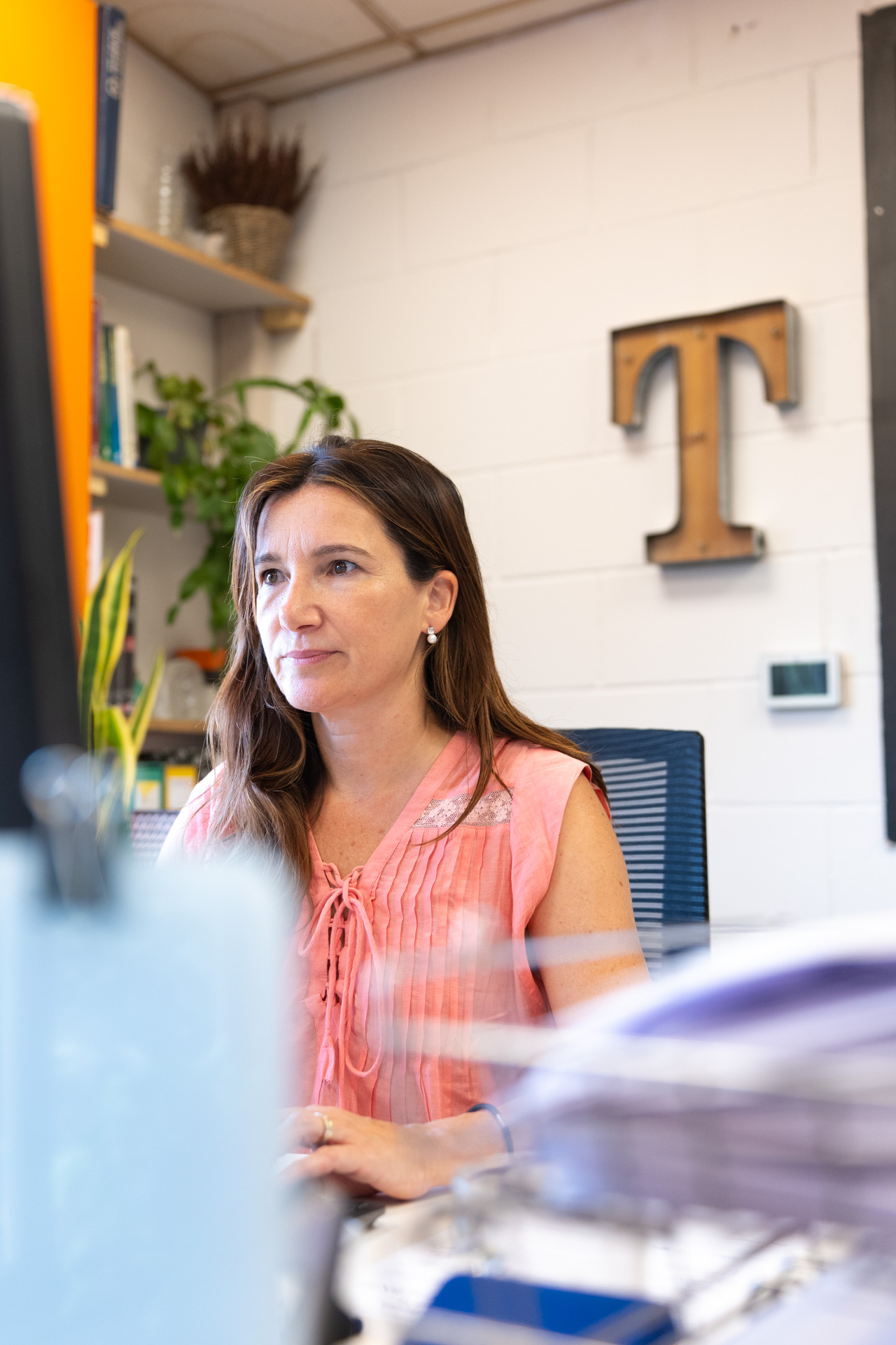 A Terbal team member in the office